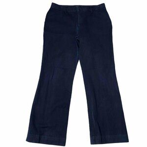 Eddie Bauer Pants Womens Size 12 Black High Rise Blakely Fit Straight Leg Jean